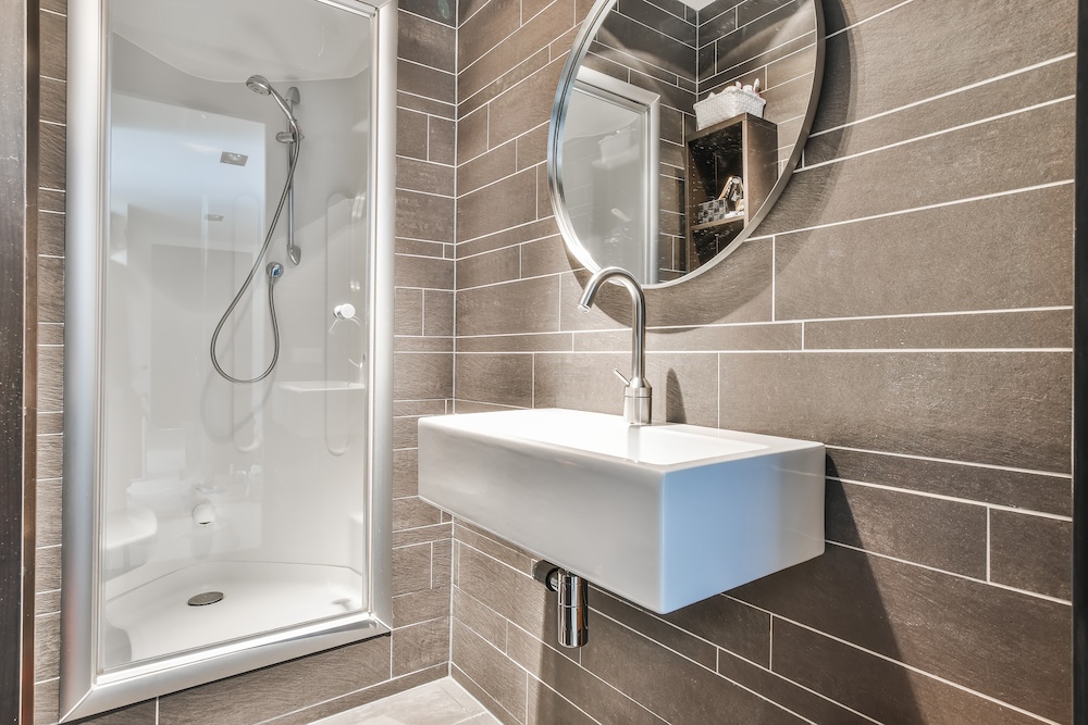 Modern bathroom installation